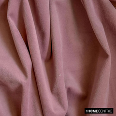 Blush Pink High Quality Plush Velvet Fabric by the Metre, 1 Metre Pink Velvet Fabric