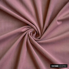 Blush Pink High Quality Plush Velvet Fabric by the Metre, 1 Metre Pink Velvet Fabric