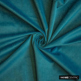 Peacock Green High Quality Plush Velvet Fabric by the Metre, 1 Metre Green Velvet Fabric