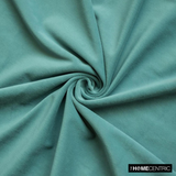 Aqua Green High Quality Plush Velvet Fabric by the Metre, 1 Metre Green Velvet Fabric