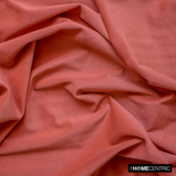 Rust High Quality Plush Velvet Fabric by the Metre, 1 Metre Red Velvet Fabric
