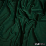 Dark Olive Green High Quality Plush Velvet Fabric by the Metre, 1 Metre Green Velvet Fabric