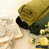 Green High Quality Plush Velvet Fabric by the Metre, 1 Metre Green Velvet Fabric