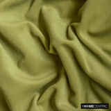 Light Olive High Quality Plush Velvet Fabric by the Metre, 1 Metre Green Velvet Fabric
