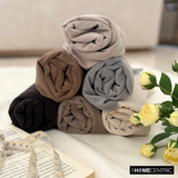 Taupe High Quality Plush Velvet Fabric by the Metre, 1 Metre Brown Velvet Fabric