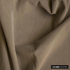 Mocha Brown High Quality Plush Velvet Fabric by the Metre, 1 Metre Brown Velvet Fabric