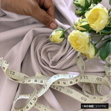 Fawn High Quality Plush Velvet Fabric by the Metre, 1 Metre Beige Velvet Fabric