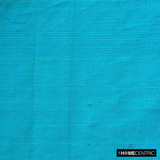 Ocean Blue Silk Dupioni Fabric By The Metre