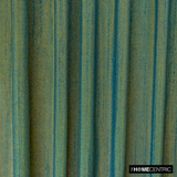 Teal and Yellow Art Silk / Faux Silk Fabric By The Metre