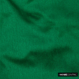 Dark Emerald Green Art Silk / Faux Silk Fabric By The Metre