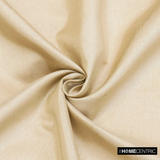 Champagne Faux Silk Fabric By The Metre