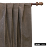 Champagne Brown Art Silk / Faux Silk Fabric By The Metre