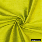 Chartreuse 100% Pure Silk Fabric By The Metre