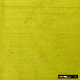 Chartreuse 100% Pure Silk Dupioni Fabric By The Metre
