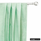 Mint Green 100% Pure Silk Dupioni Fabric By The Metre