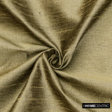 Dull Olive Green Faux Silk Fabric By The Metre