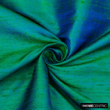 Peacock 100% Pure Silk Fabric By The Metre