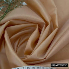 Light Beige Art Silk / Faux Silk Fabric By The Metre