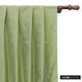 Light Green Art Silk / Faux Silk Fabric By The Metre