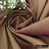 Lime Green And Pink Art Silk / Faux Silk Fabric By The Metre