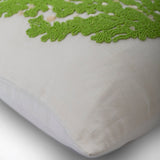 Deep Sea Weeds - Ivory Cotton Linen Throw Cushion Cover