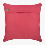 Coral Sea Shells - Coral Pink Cotton Linen Throw Pillow Cover