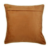 Roar - Beige Velvet Throw Cushion Cover