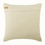 Sea Horse Pearls - Natural Beige Cotton Linen Throw Pillow Cover