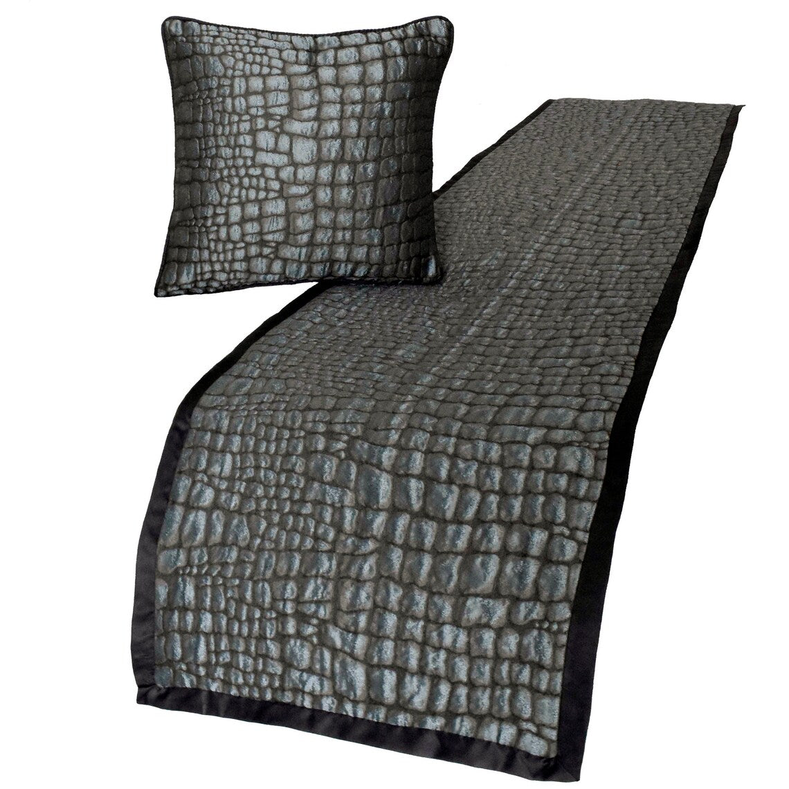 Animal Mystery Decorative Bed Runner and Cushion Cover