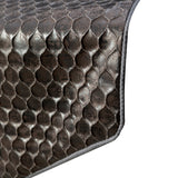 Hive Wave - Silver Satin Decorative Table Runner