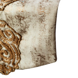 Aurelian Royalty - Gold Jacquard Silk Decorative Table Runner