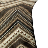 Timberland - Brown Jacquard Silk Decorative Table Runner