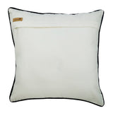 Zebra Crossing - Black N White Velvet Throw Cushion Cover