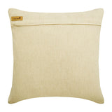 Giraffe Talk - Natural Beige Linen Throw Pillow Cover