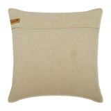 Feather Friend - Beige Linen Throw Cushion Cover