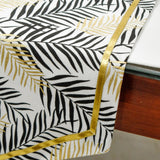 Panra - Black Cotton Decorative Table Runner