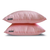 Light Pink Luxury Pack of 2 - Light Pink Art Silk Throw Cushion Cover