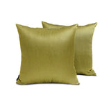 Olive Green Luxury Throw Cushion Cover