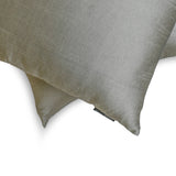 Taupe Gray Luxury Pack of 2 - Taupe Gray Art Silk Throw Cushion Cover