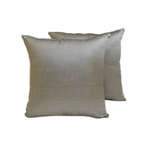 Taupe Gray Luxury Throw Cushion Cover