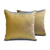 Turquoise Gold Luxury Throw Cushion Cover