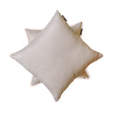 Light Gray Luxury Pack of 2 - Light Gray Art Silk Throw Cushion Cover