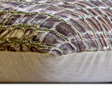 Prowl & Pounce - Brown Velvet Lumbar Cushion Cover