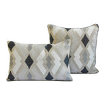 Stitch Story - Beige Linen Lumbar Cushion Cover