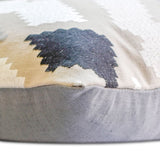 Stitch Story - Beige Linen Lumbar Cushion Cover