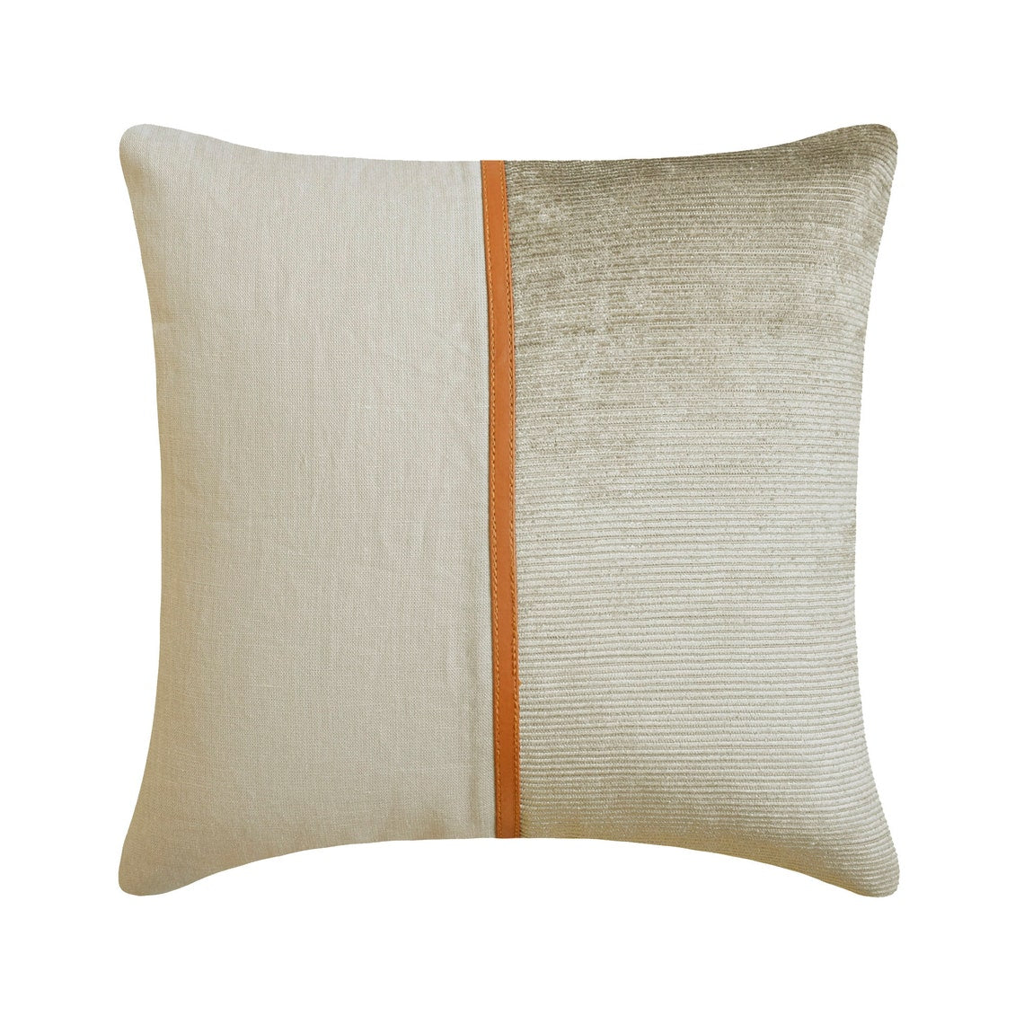 Cozy Cord Beige Throw Cushion Cover