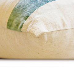 Swathe Ice - Blue Velvet Lumbar Cushion Cover