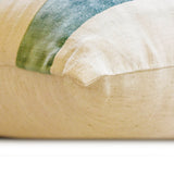 Velvet Band Ice - Blue Velvet Throw Cushion Cover