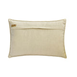 Citrus Rose - Orange Cotton Lumbar Cushion Cover