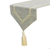 Pearl Coast - Beige Jute Decorative Table Runner